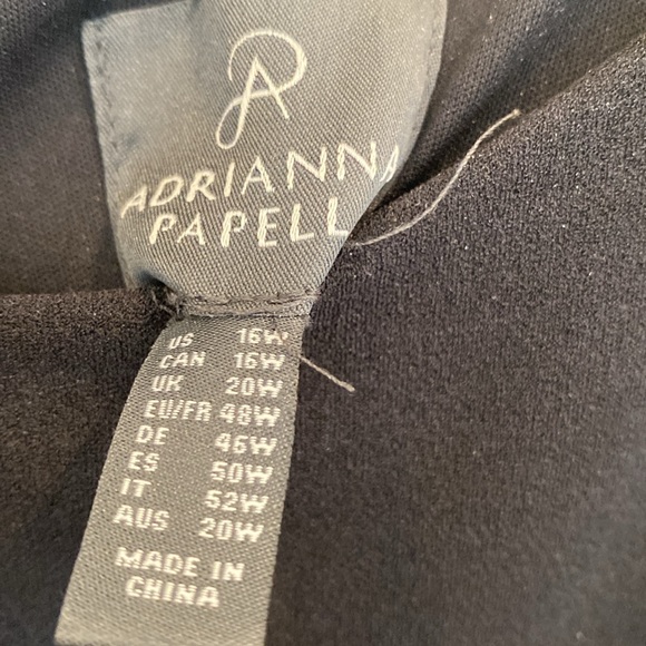 Adrianna Papell  Stretch Knit Crepe Sheath Dress - Picture 5 of 5